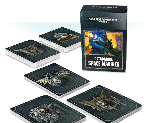 Datacards: Space Marines (English)