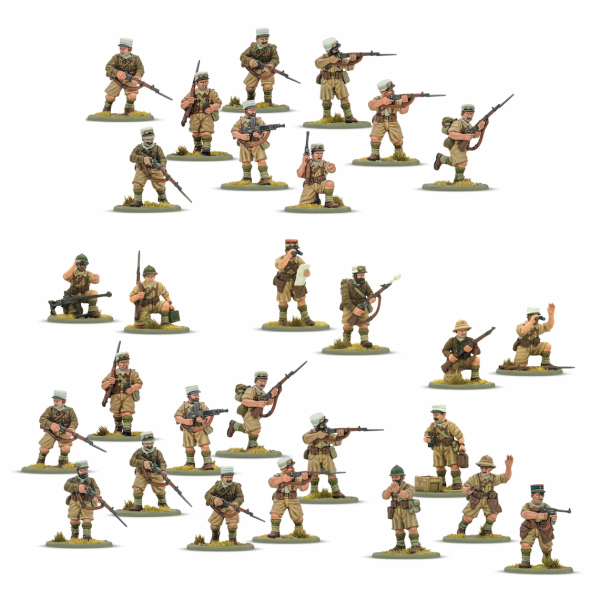 French Foreign Legion Infantry Platoon