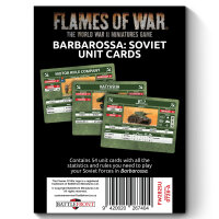 Barbarossa Soviet Unit Cards (Limited Edition)