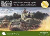 15mm Sherman M4A1 75mm/76mm Tank (x5)