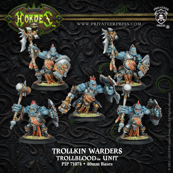 Trollblood Trollkin Warders Unit