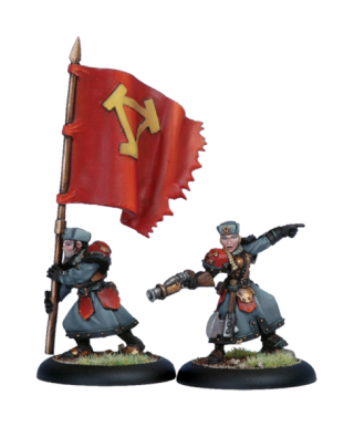 Khador: Winter Guard Officer & Standard