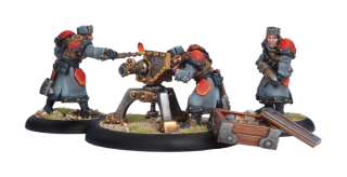 Khador Winter Guard Field Gun Crew