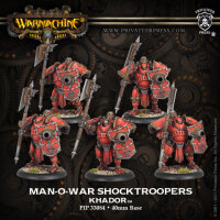 Khador Man-O-War Shocktrooper Unit