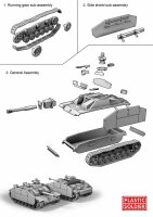 15mm German StuG III Ausf. F8/G Assault Gun (x5)