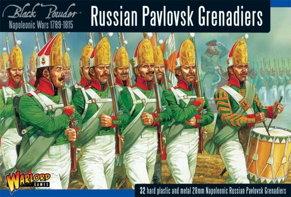 Napoleonic Wars: Russian Pavlovsk Grenadier Regiment 1789-1815