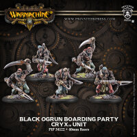 Cryx Black Ogrun Boarding Party Unit