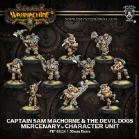 Mercenary Captain Sam Machorne and the Devil Dogs Unit