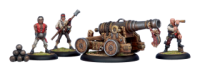 Mercenary Commodore Cannon & Crew