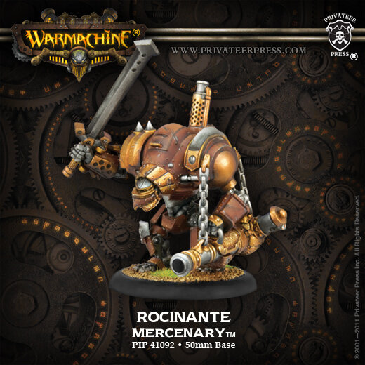 Mercenary Heavy Warjack Rocinante Upgrade Kit