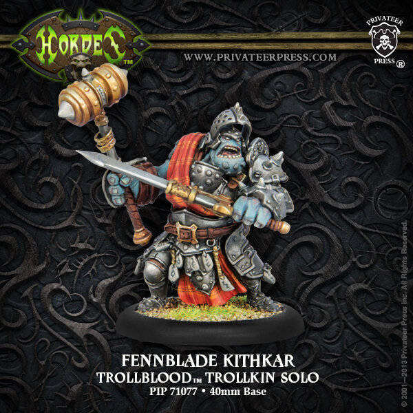 Trollbloods Fennblade Kithkar Solo