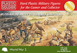 1/72 Russian Infantry in Summer Uniform