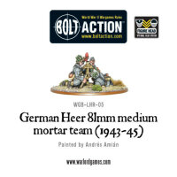 German Heer 81mm Medium Mortar Team (1943-45)