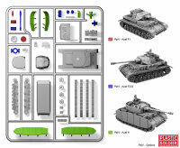 15mm Panzer IV F1, F2, G, H (1x = Sprue + Track Sprue)