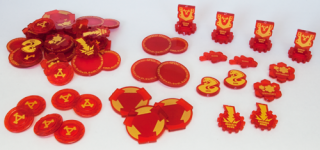 Warmachine MkII Khador Token Set