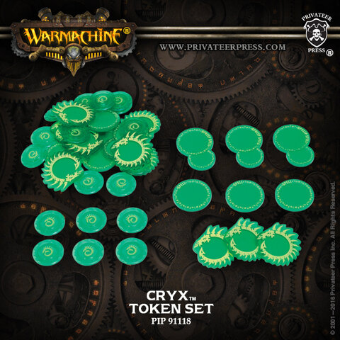 Warmachine Cryx Token Set