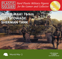 1/72 Sherman M4A1 76mm Wet Stowage Tank (x3)