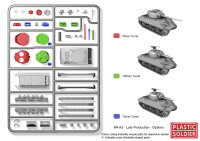 15mm Allied M4A3 (Late) ShermanTank (x5)