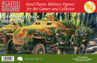 1/72 SdKfz 251/D German Halftrack (x3) (WW2V20006)