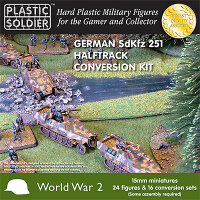 15mm German SdKfz 251/D Halftrack Conversion Kit