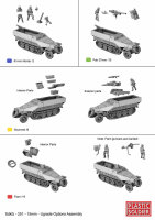 15mm German SdKfz 251/D Halftrack Conversion Kit