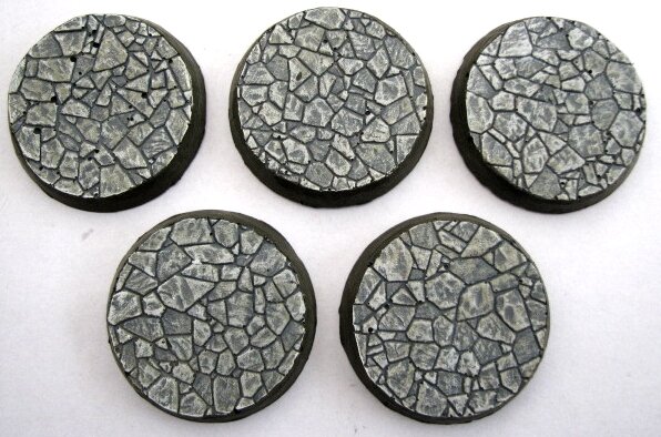 40mm Broken Land Bases (x5)