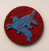 British 6th Airborne Missionsziel Spielmarker