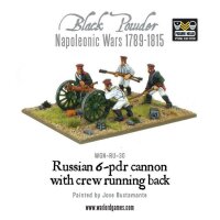 Napoleonic Russian 6 pdr Cannon 1809-1815 with Crew...