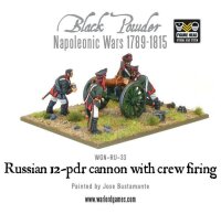 Napoleonic Russian 12-pdr Cannon 1809-1815