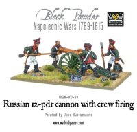 Napoleonic Russian 12-pdr Cannon 1809-1815