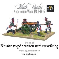 Napoleonic Russian 12-pdr Cannon 1809-1815
