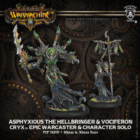 Cryx Epic Warcaster Asphyxious the Hellbringer &...