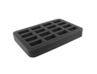 Half Size 35mm Foam Tray with Base - 16 Compartments