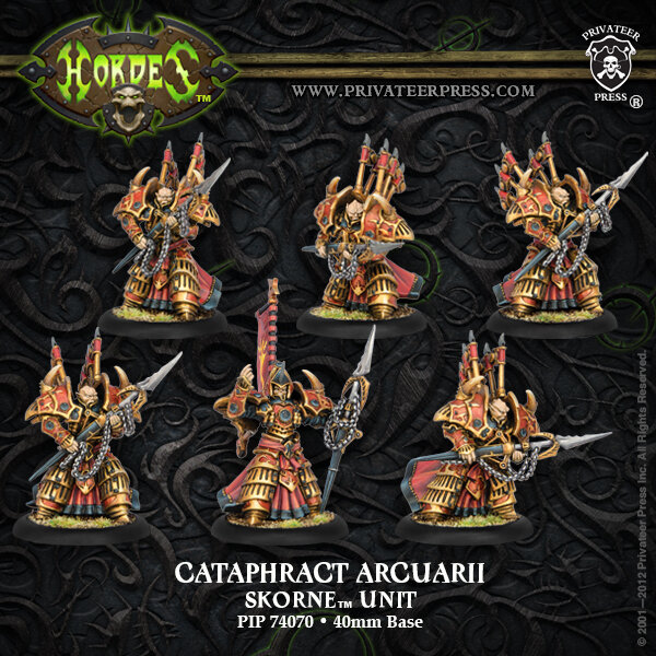 Skorne Cataphract Arcuarii Unit