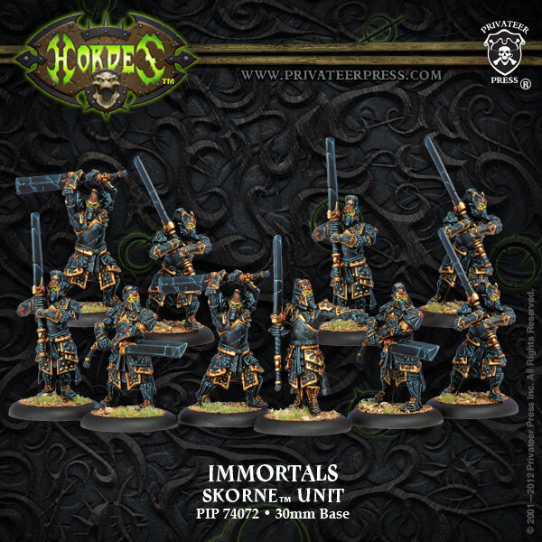 Skorne Immortals Unit