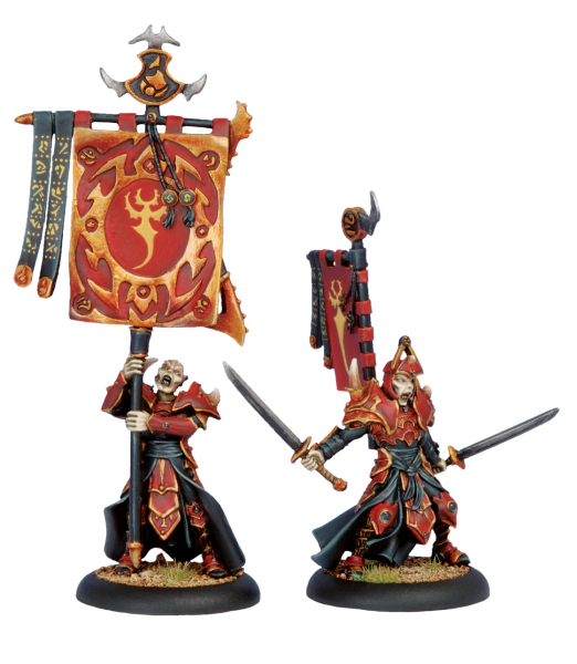 Skorne Praetorian `Swordsmen´ Officer & Standard Bearer