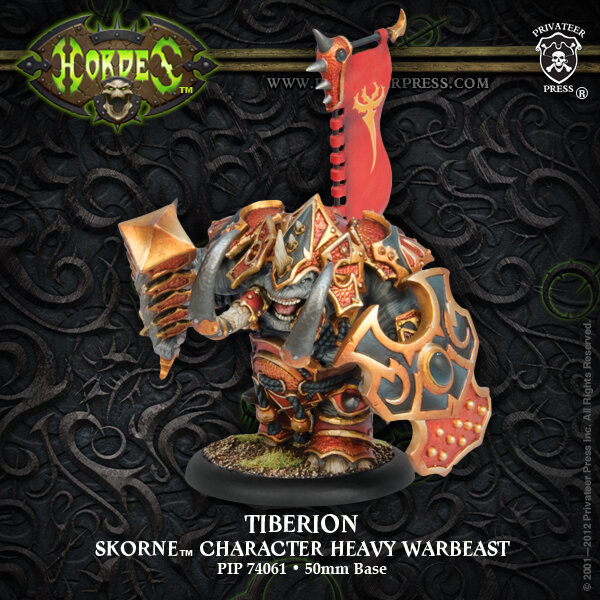 Skorne: Tiberion Charcter Titan Heavy Warbeast Upgrade