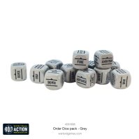 Bolt Action: Orders Dice - Grey (x12)