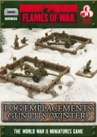 Log Emplacements Gun Pits: Winter