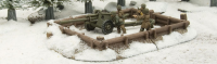 Log Emplacements Gun Pits: Winter