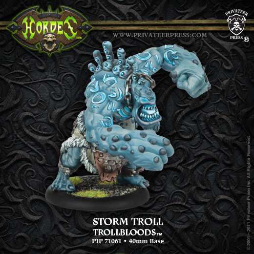 Trollblood Storm Troll Light Warbeast