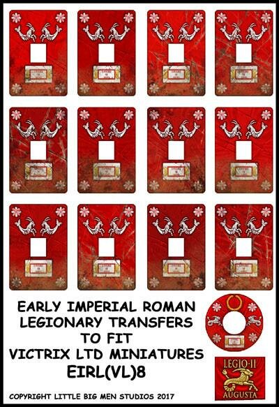 Early Imperial Roman Legionary Shield Transfers 8