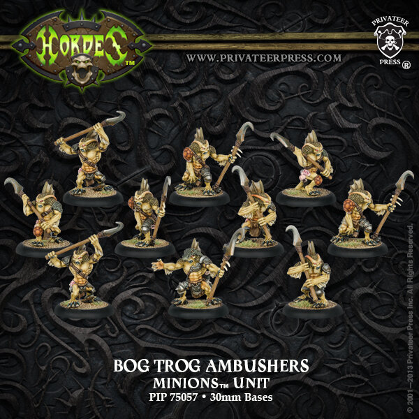 Minion Bog Trog Ambushers Unit