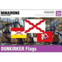 1/600 Dunkirk Privateer Flags
