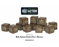 Bolt Action: Orders Dice - Brown (x12)