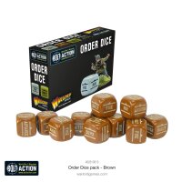 Bolt Action: Orders Dice - Brown (x12)