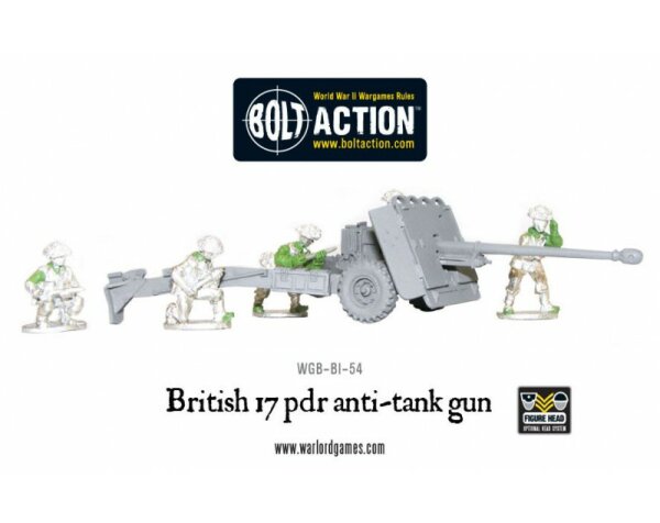 British Army 17pdr Anti-Tank Gun