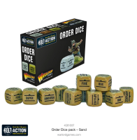 Bolt Action: Orders Dice Pack - Sand