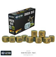Bolt Action: Orders Dice - Sand (x12)