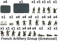 French Artillery Group (Greatcoats)